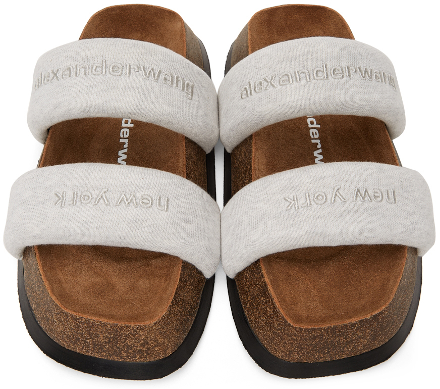 Alexander Wang Grey Ronan Sandals Alexander Wang