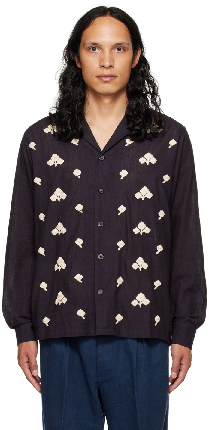 Karu Research Navy Camp Shirt Karu Research