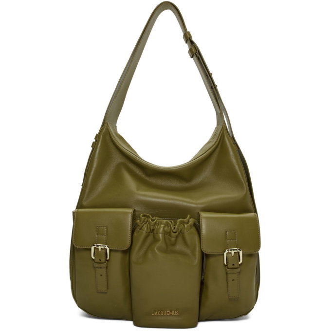 Jacquemus Khaki Le Iba Bag Jacquemus