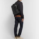 Oliver Spencer - Full-Grain Leather Backpack - Black
