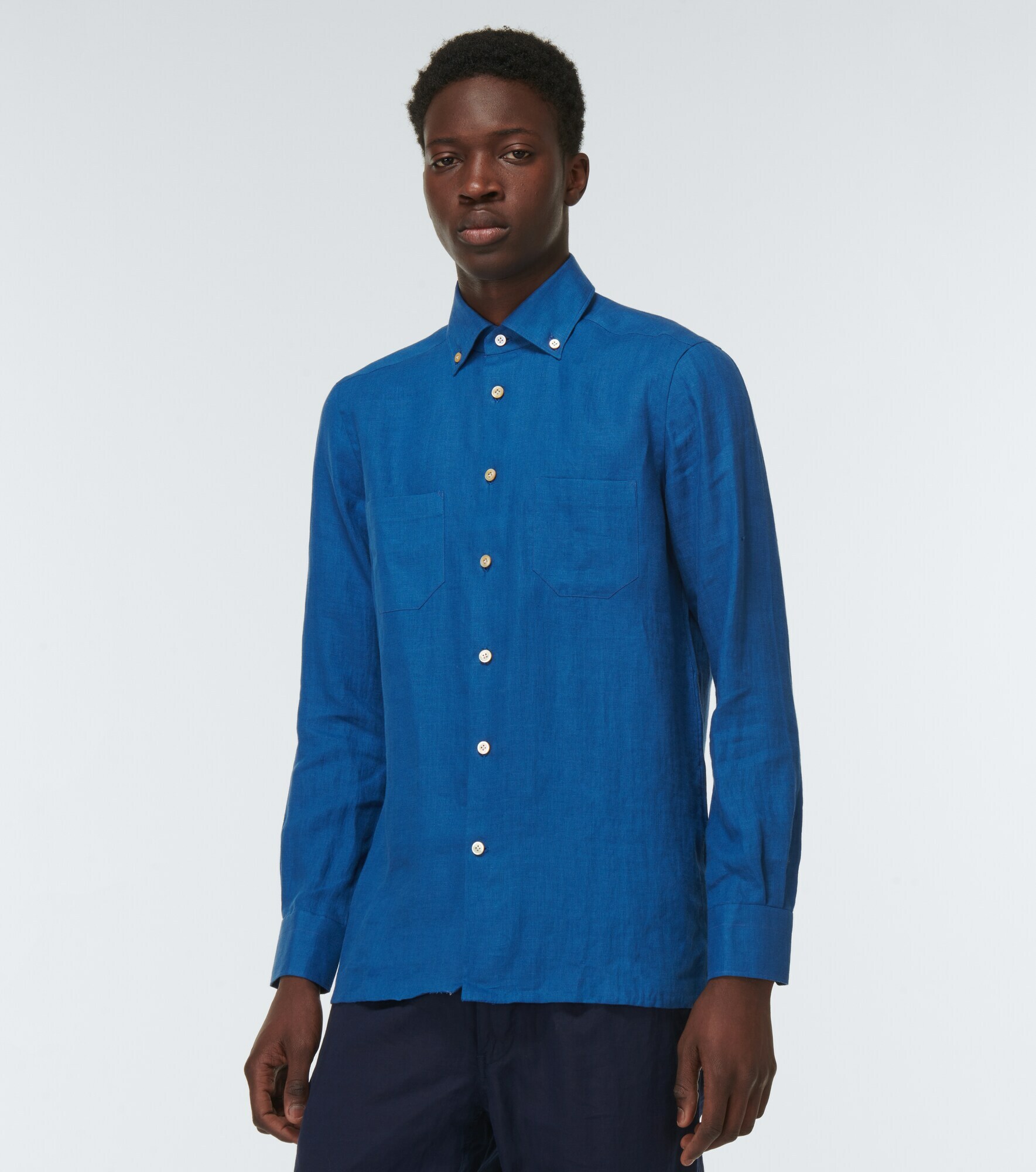 Kiton - Linen shirt Kiton