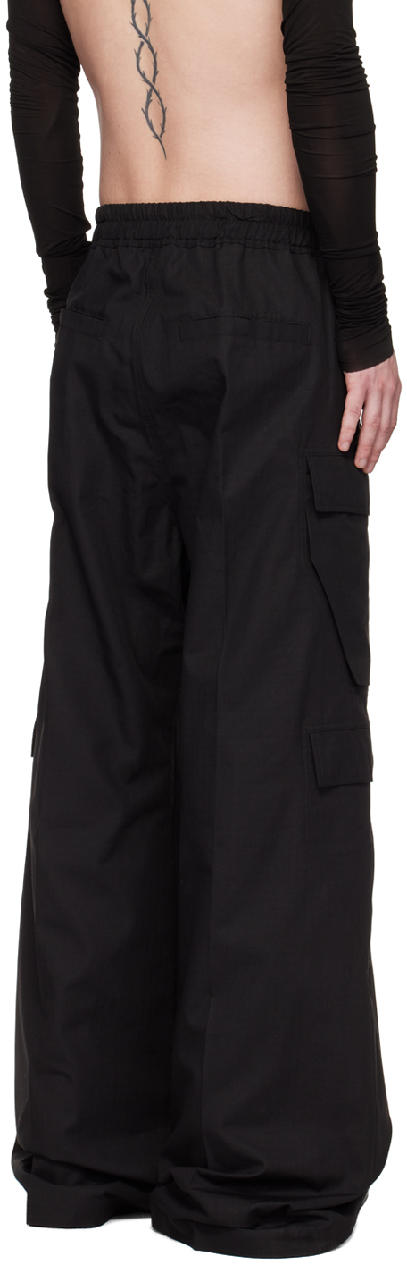 Rick Owens Black Cargobelas Cargo Pants Rick Owens