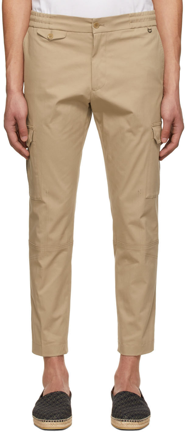Etro Beige Twill Cargo Pants Etro
