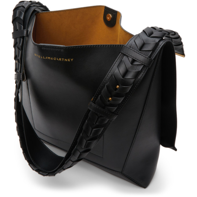 Stella McCartney Black Leather Shoulder Bag main image 0