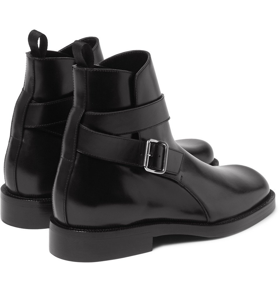 Balenciaga - Leather Jodhpur Boots - Men - Black Balenciaga