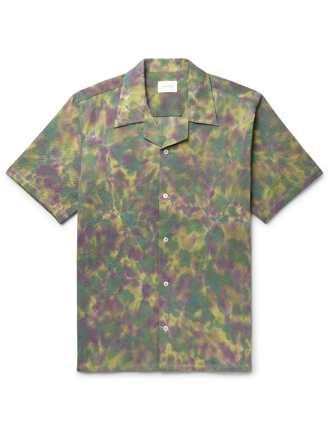 AIMÉ LEON DORE - Camp-Collar Tie-Dyed 