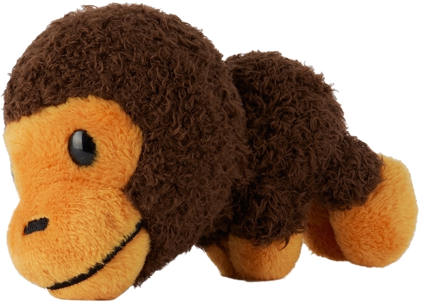 BAPE Brown Sleeping Milo Magnetic Plush Toy A Bathing Ape   Brown Sleeping Milo Magnetic Plush Toy 