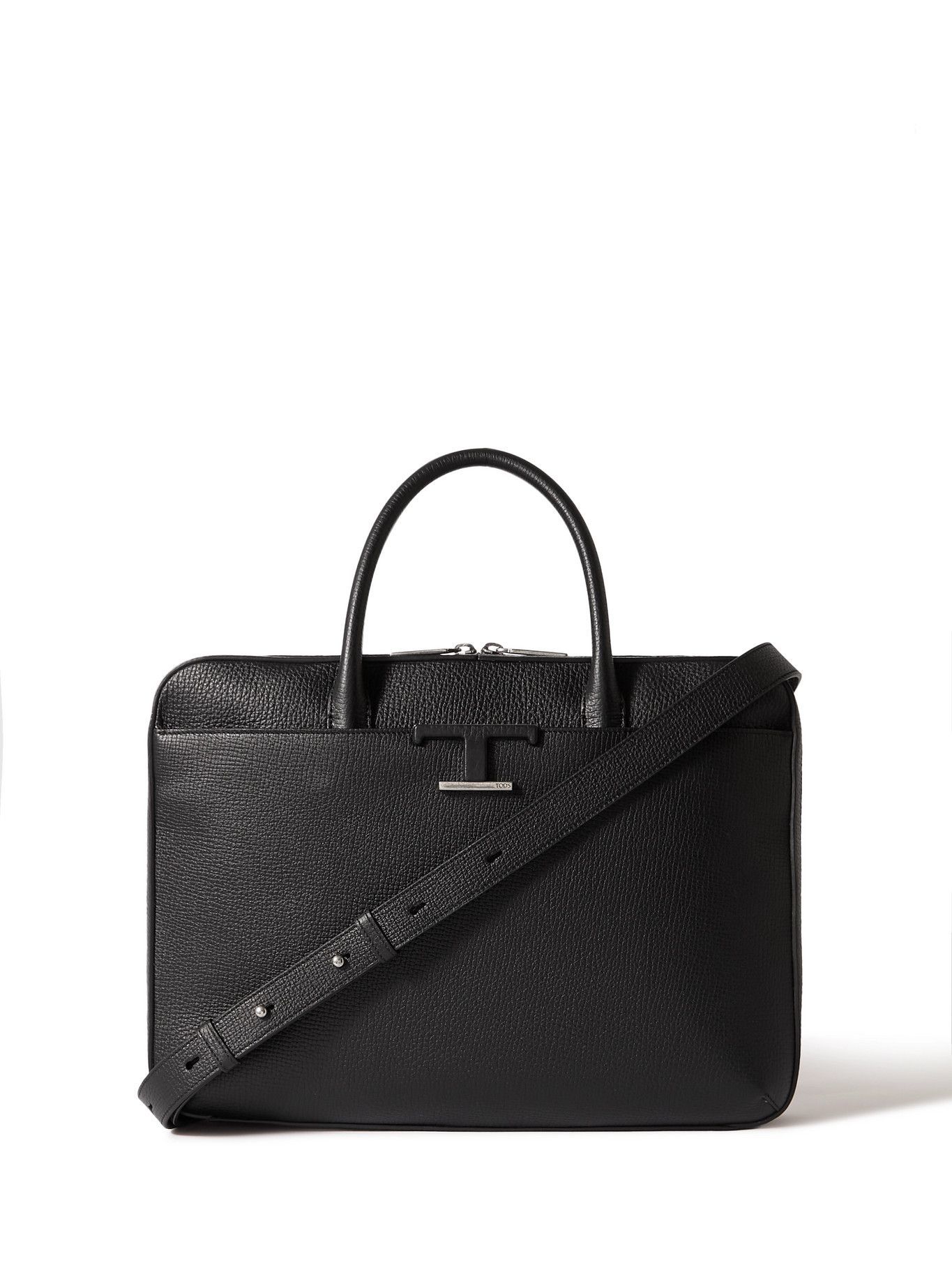 TOD'S - Full-Grain Leather Briefcase Tod's