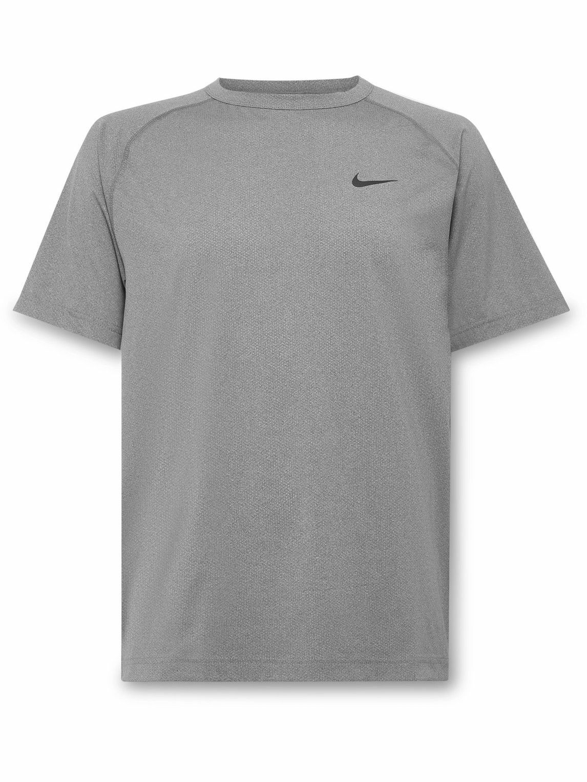 Nike Training LogoPrint DriFIT TShirt Gray Nike Training