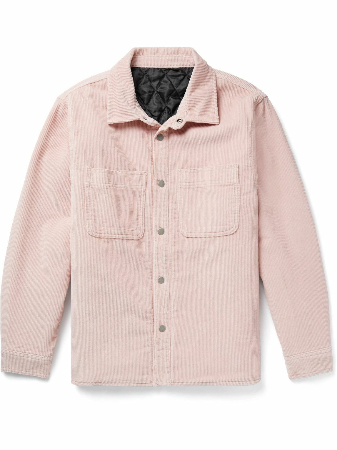 Stussy - Padded Cotton-Corduroy Overshirt - Pink Stussy