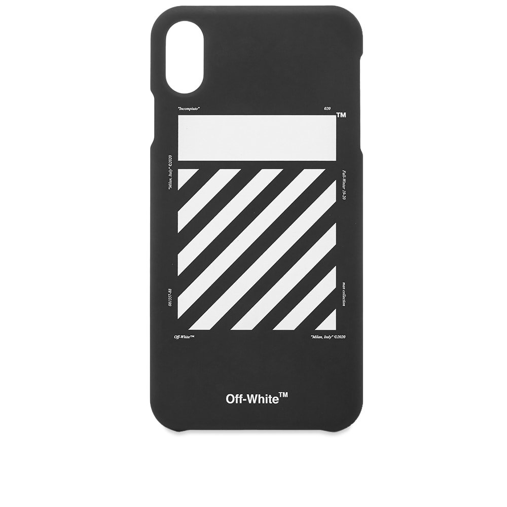 Off-White Diagonal Logo iPhone XS Max Case Off-White