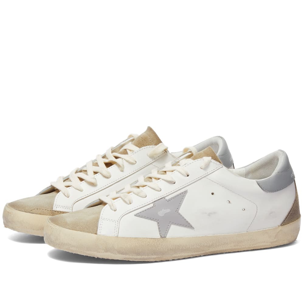 Golden Goose Super-Star Suede Toe Leather Sneaker Golden Goose Deluxe Brand