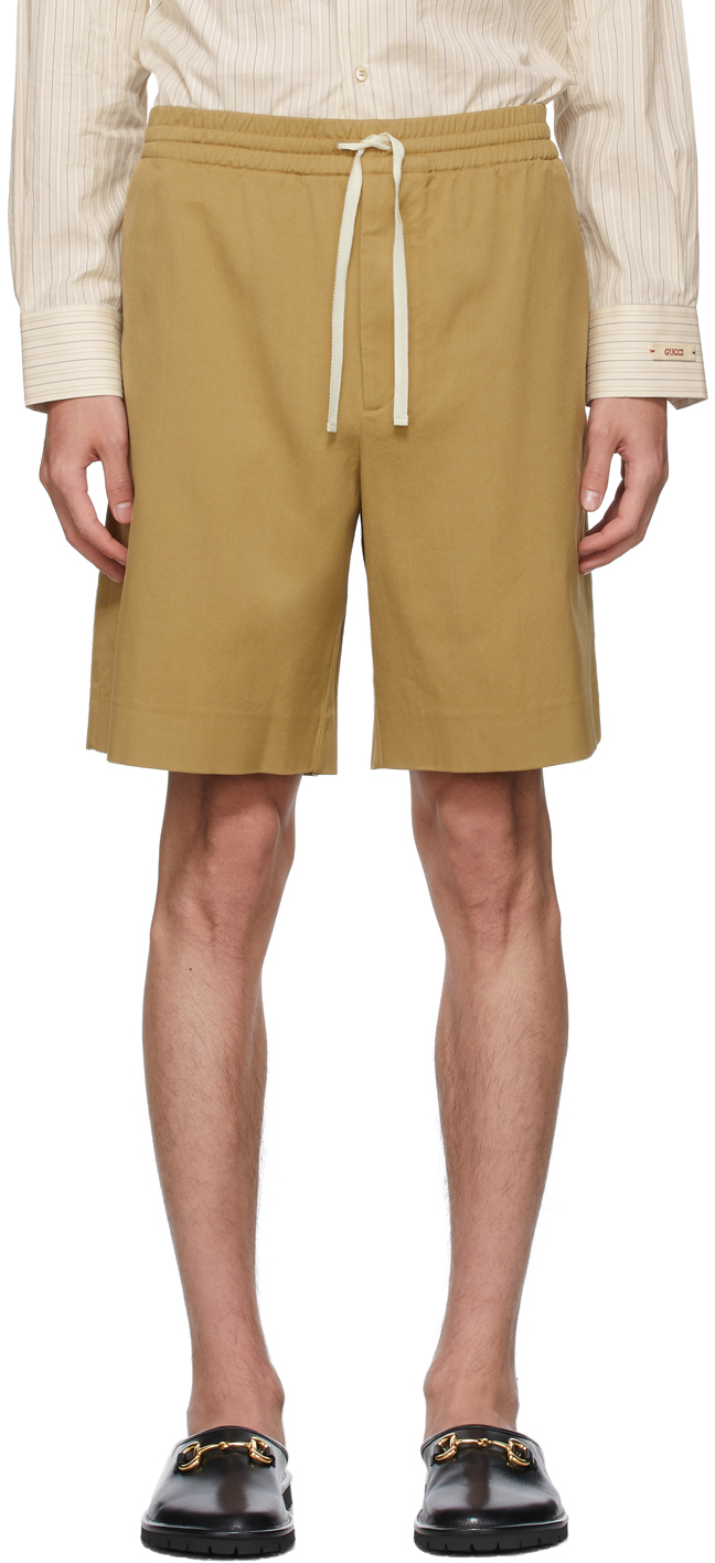 gucci khaki shorts