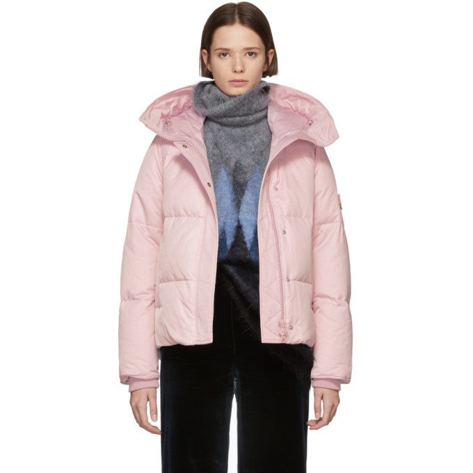 Kenzo Pink Down Quilted Jacket Kenzo