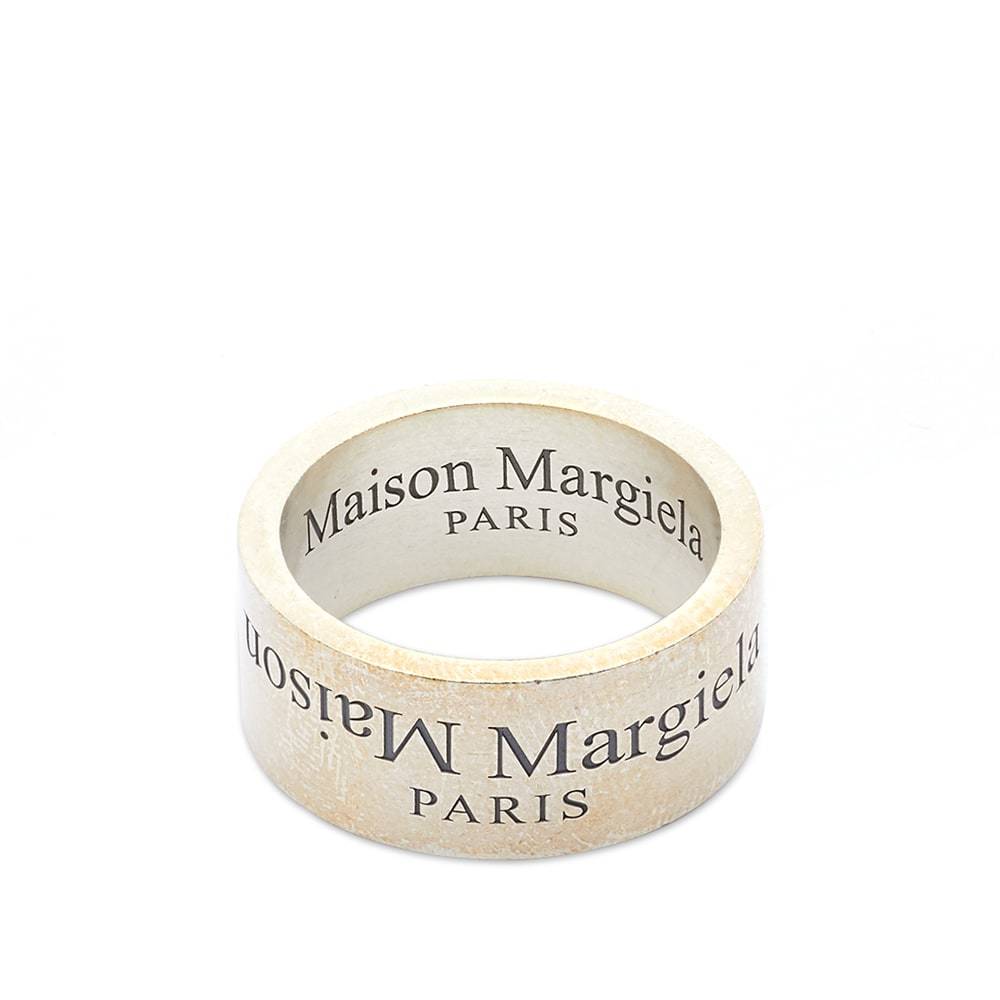 Maison Margiela 11 Inverse Logo Band Ring Maison Margiela Fragrance