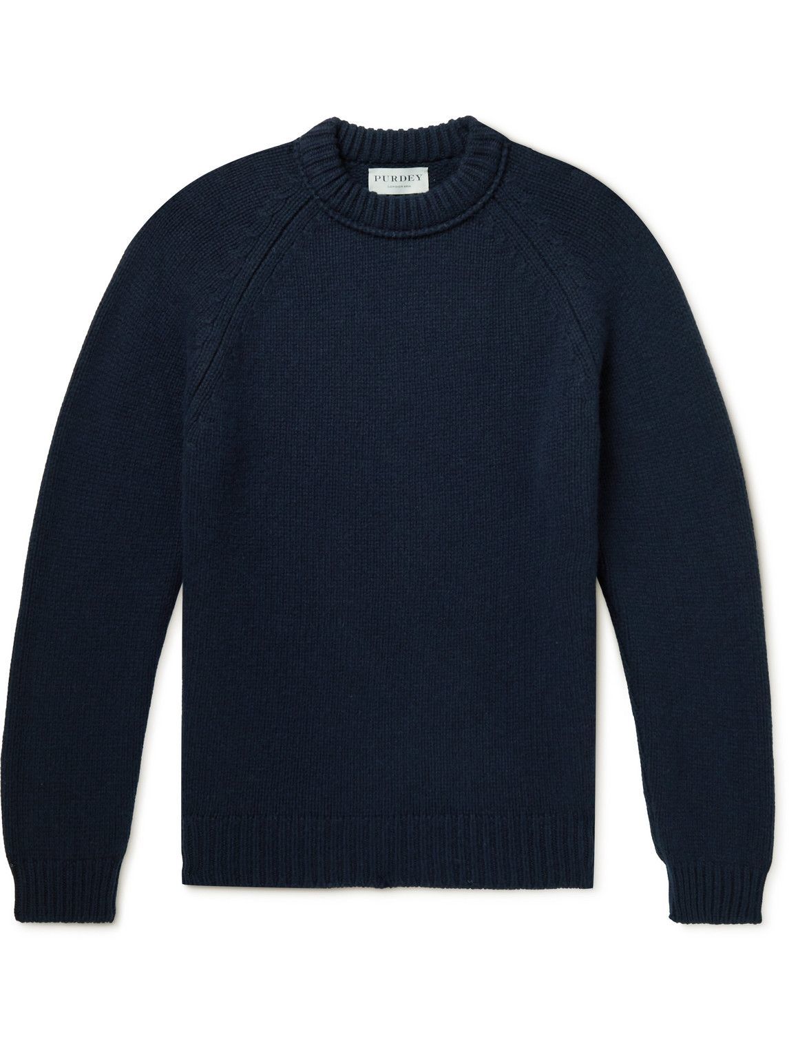 Purdey - Cashmere Sweater - Blue Purdey