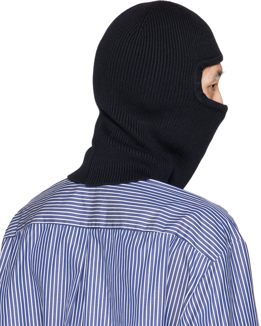 SAGE NATION Navy Ribbed Balaclava