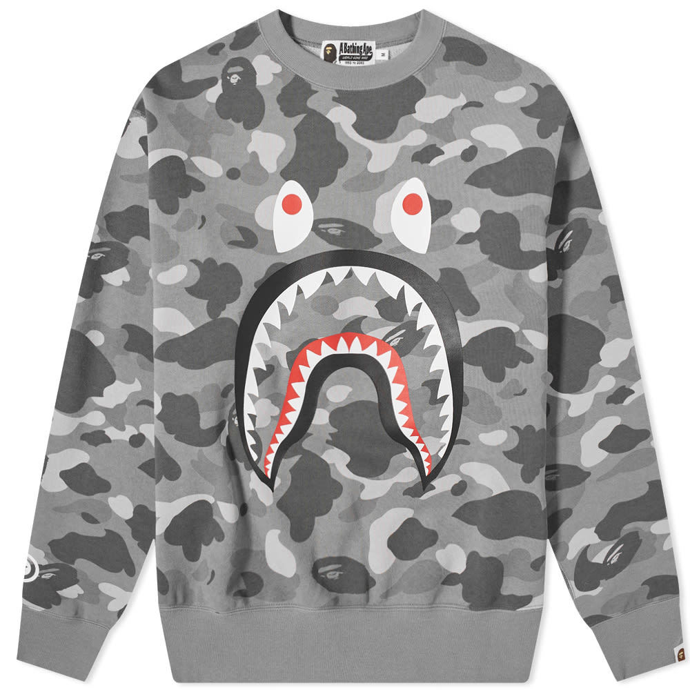 A Bathing Ape Color Camo Shark Relaxed 