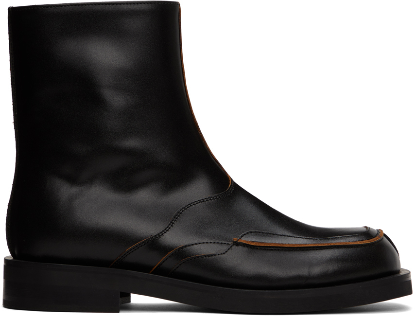 Photo: Andersson Bell Black Dayne Zip-Up Boots