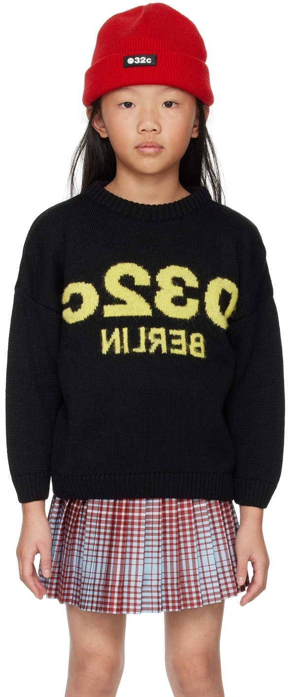 Photo: 032c SSENSE Exclusive Kids Black Sweater