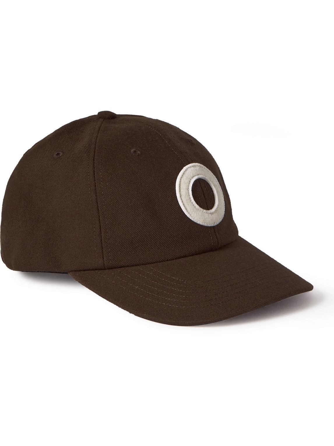 Pop Trading Company LogoAppliquéd Twill Baseball Cap Pop Trading Company