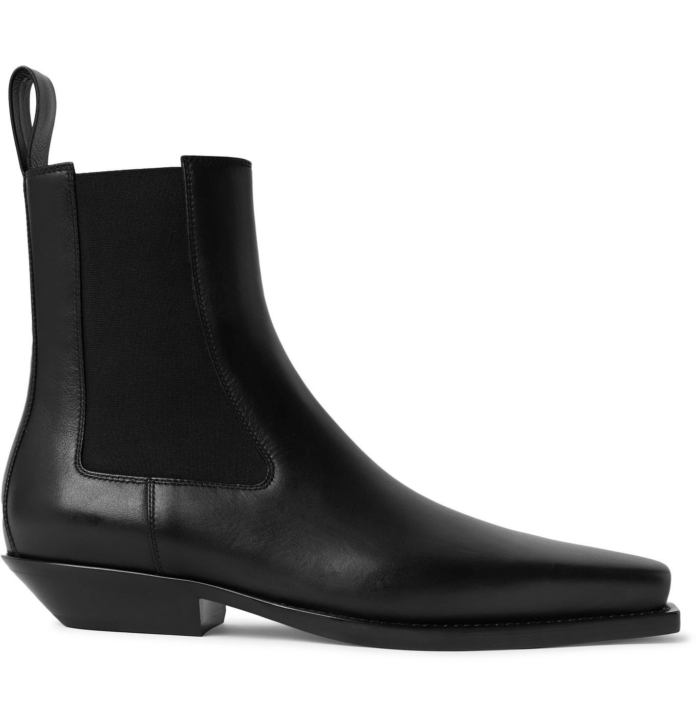 BOTTEGA VENETA - Leather Chelsea Boots - Black Bottega Veneta