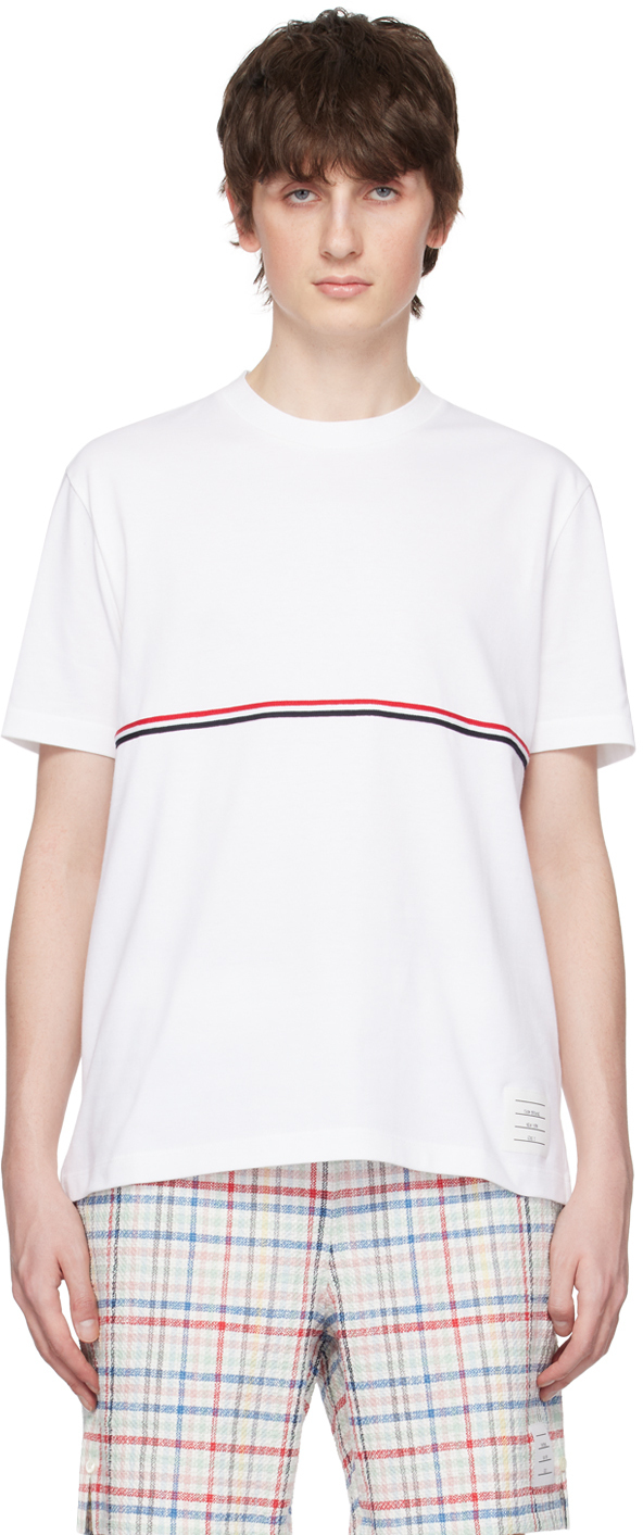 Thom Browne White Half Sleeve main image 0