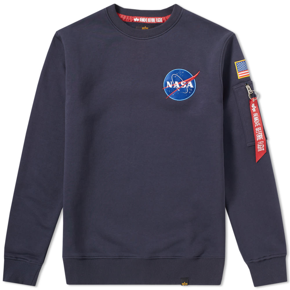 Alpha Industries Patch Crew Sweat Alpha Industries