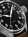 IWC Schaffhausen - Big Pilot's Automatic 43mm Stainless Steel and Leather Watch, Ref. No. IW329301