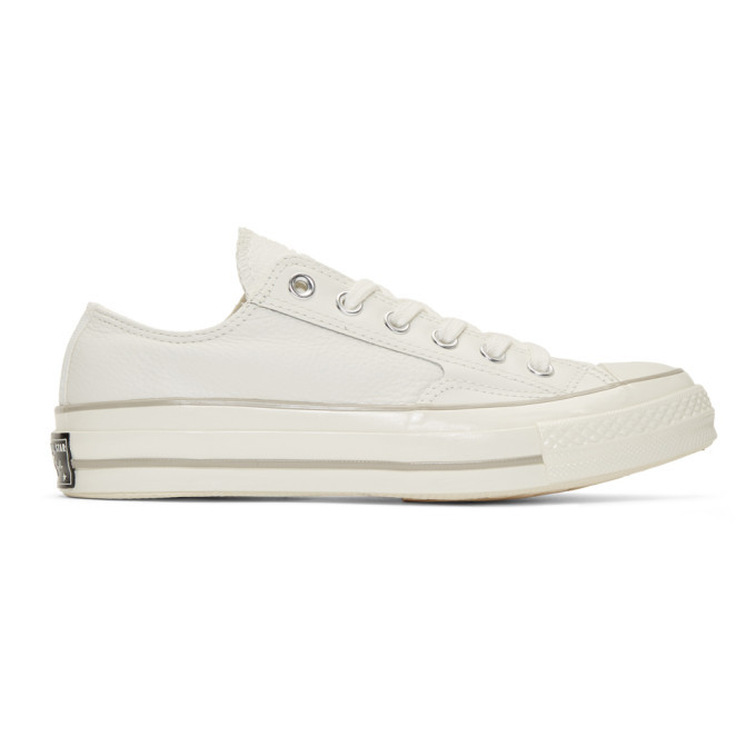 Converse Off-White Leather Chuck 70 Low 