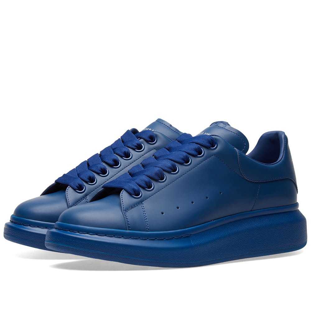 Wedge Sole Sneaker Blue Alexander McQueen