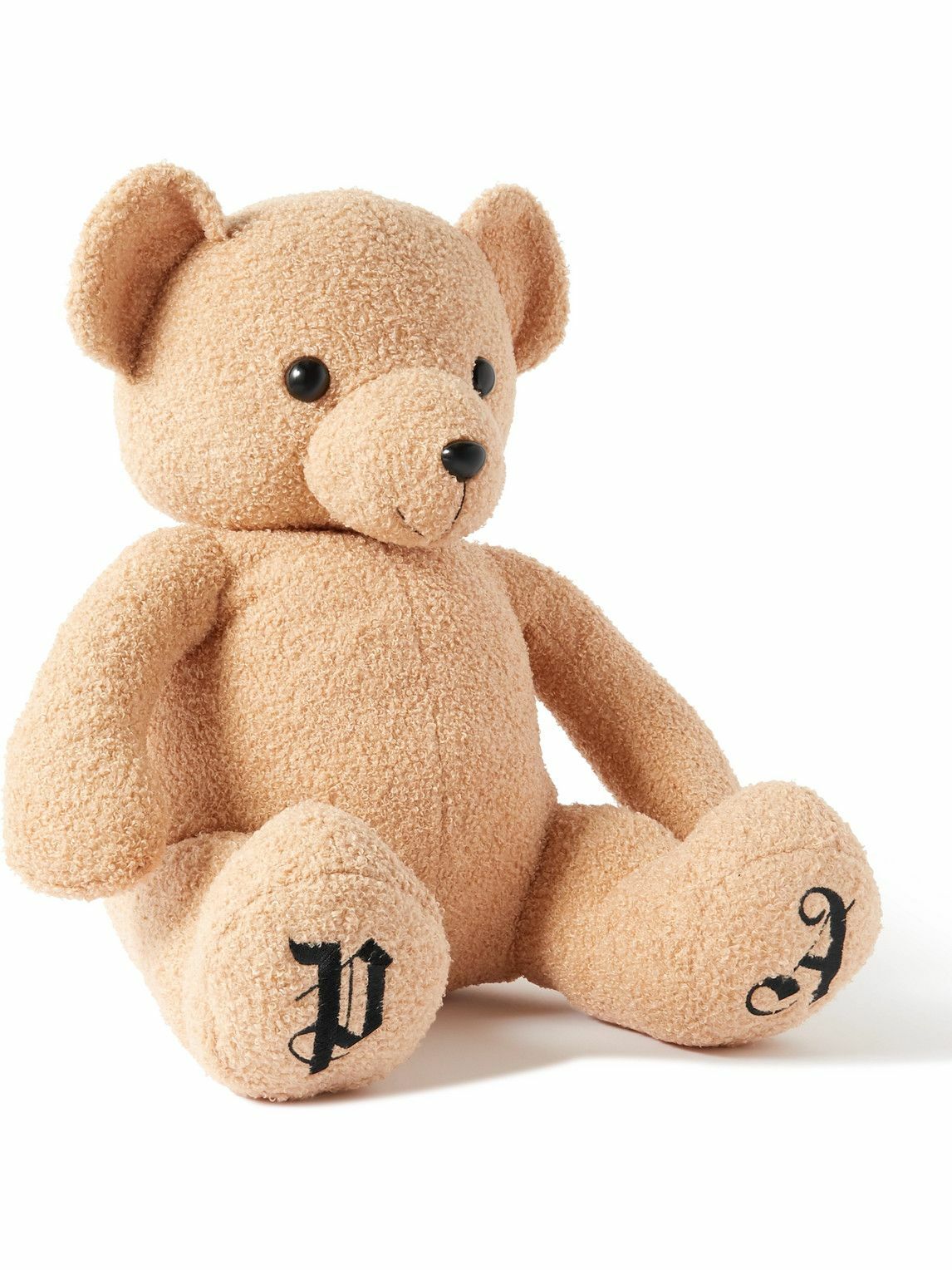 Photo: Palm Angels - Logo-Embroidered Faux Fur Teddy Bear