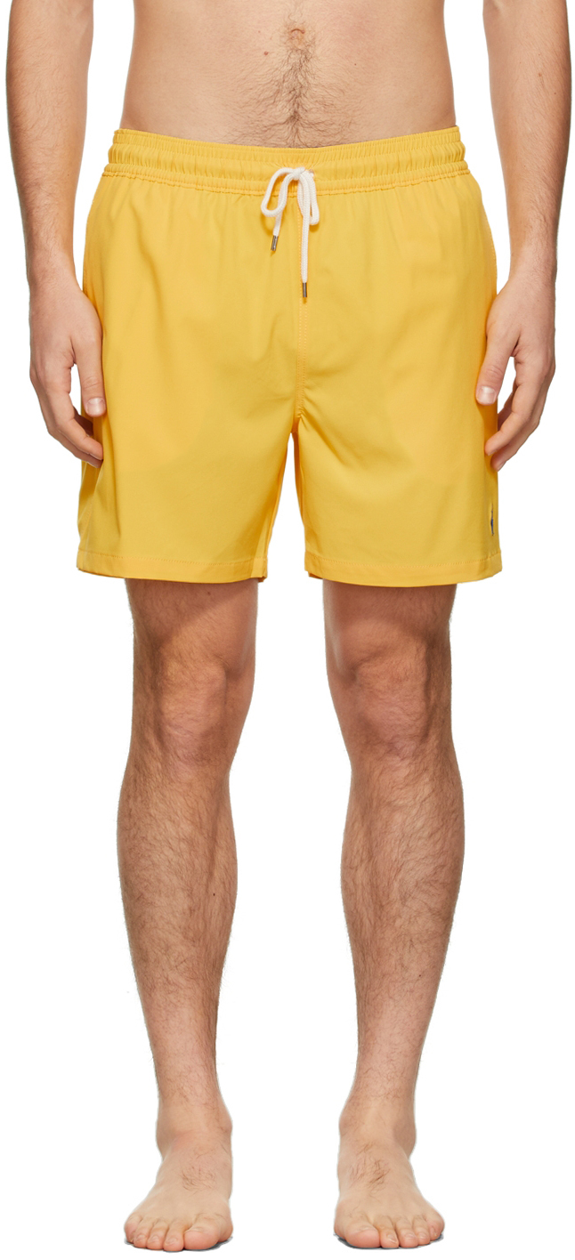 Polo Ralph Lauren Yellow Traveler Swim Shorts