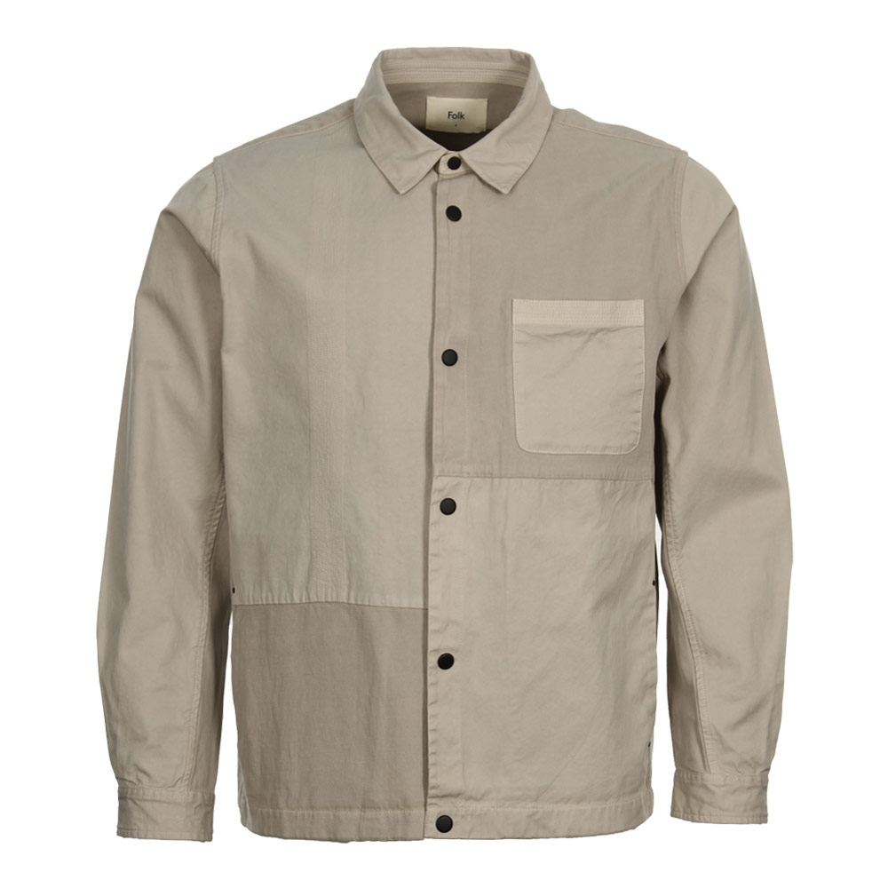 Orb Combination Jacket Silver Grey Folk