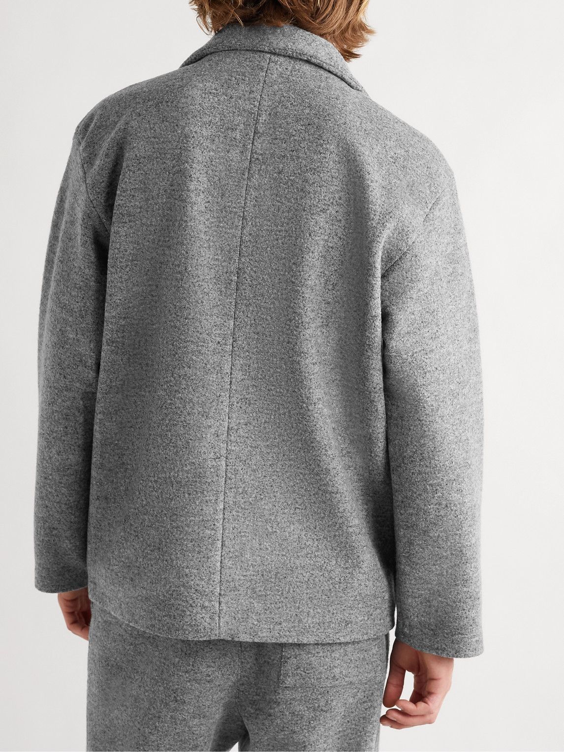 Auralee - Wool Jacket - Gray Auralee