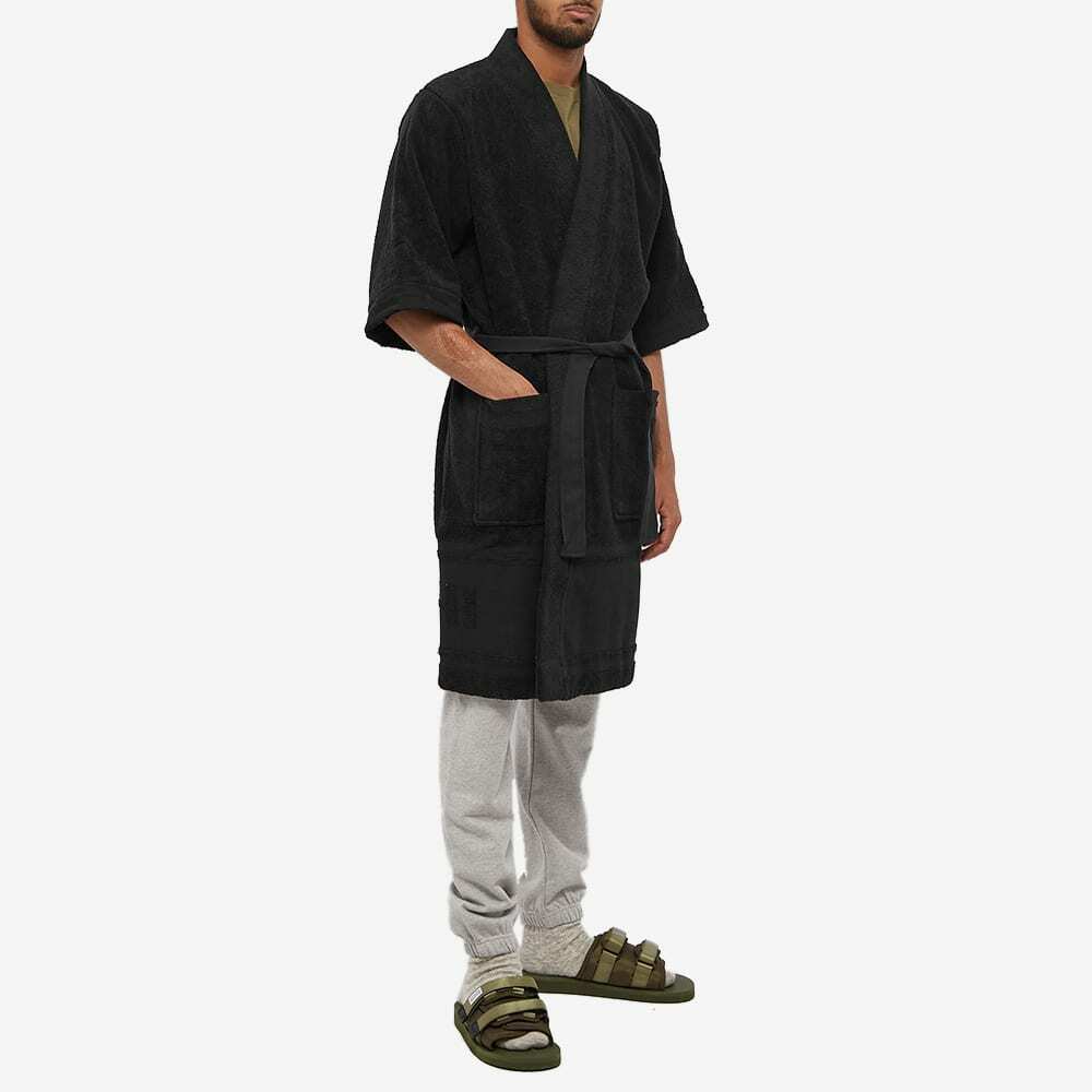 Maharishi Men's Kimono Robe in Black Maharishi
