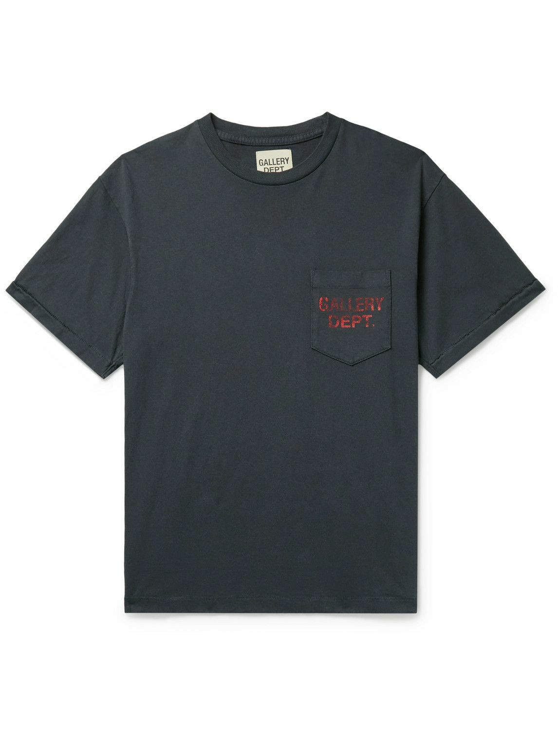 Gallery Dept. - Logo-Print Cotton-Jersey T-Shirt - Black Gallery Dept.