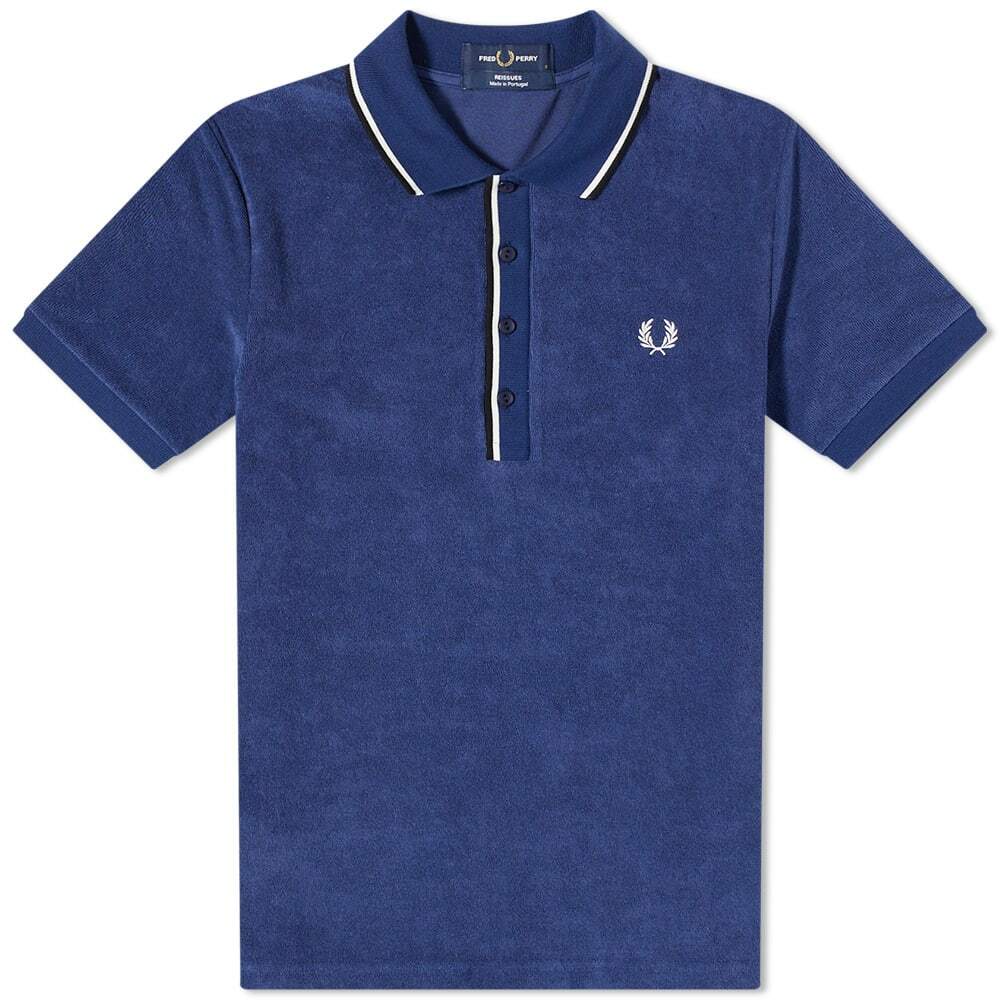 Photo: Fred Perry Towelling Twin Tipped Shirt