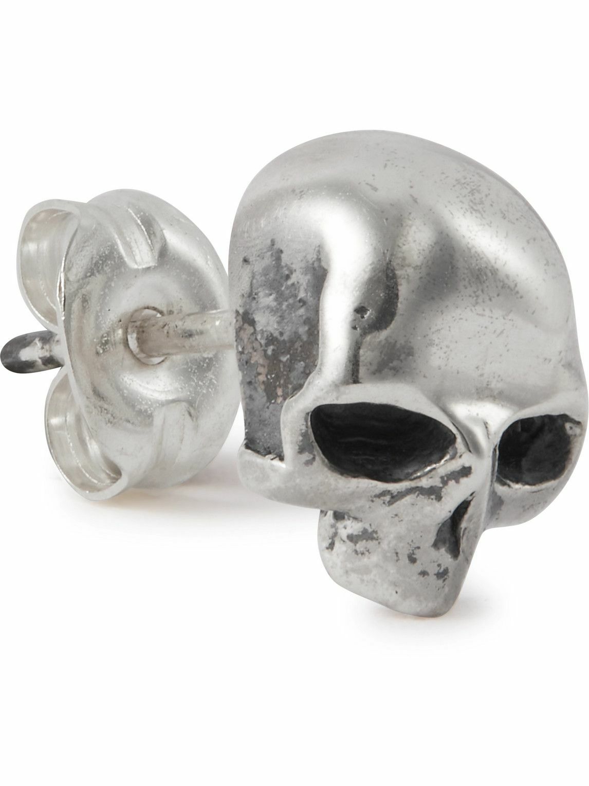 Photo: Jam Homemade - Revolution Skull Silver Single Earring