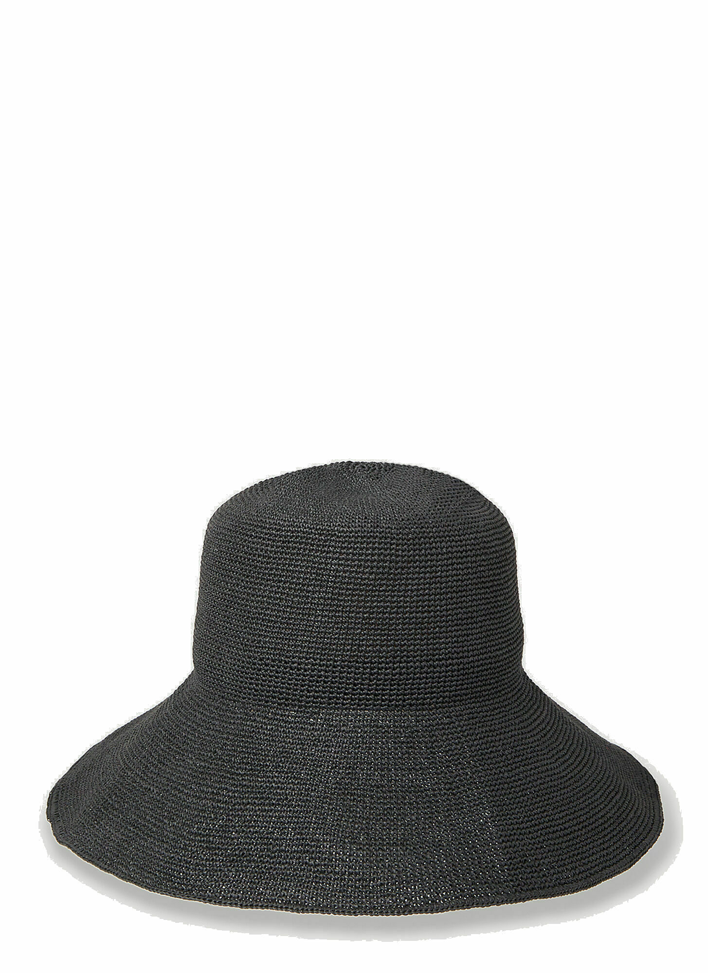 TOTEME - Straw Hat in Black Toteme