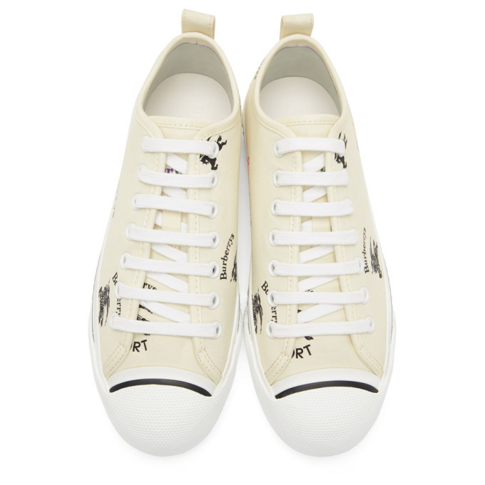 Burberry Off-White Kingly Sneakers Burberry