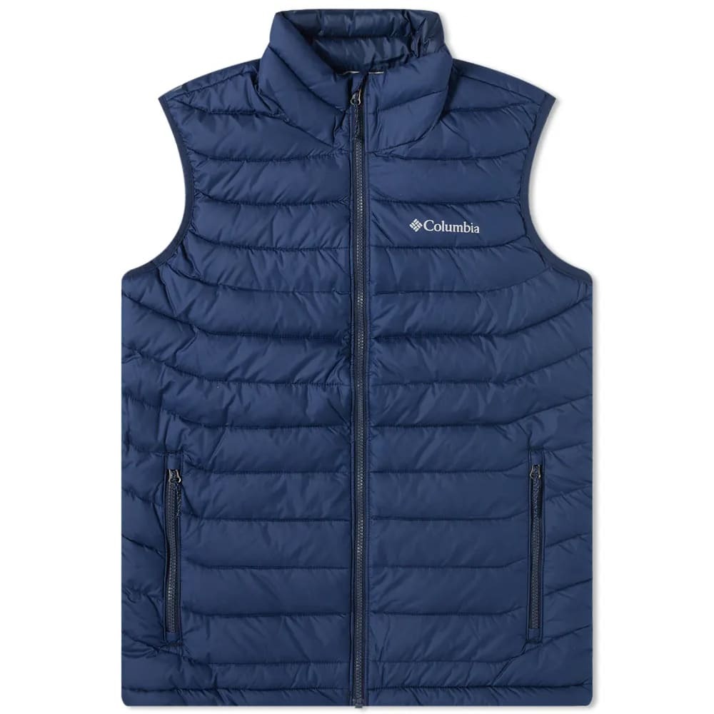 Columbia Men's Powder Lite Vest in Collegiate Navy Columbia