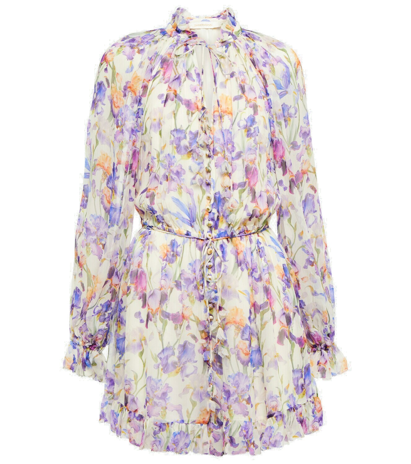 Zimmermann - Tama floral playsuit Zimmermann