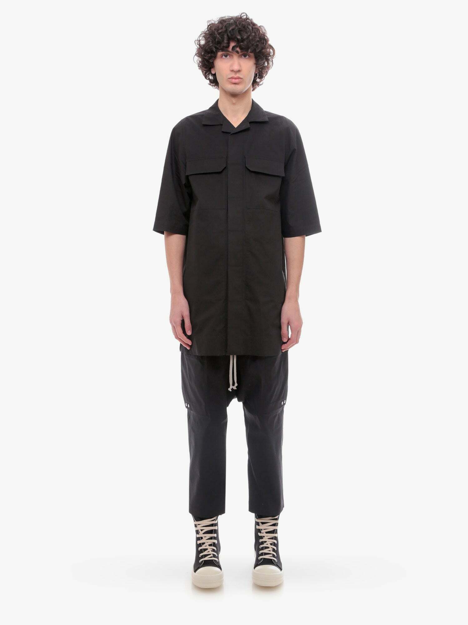 Rick Owens Trouser Black Mens Rick Owens