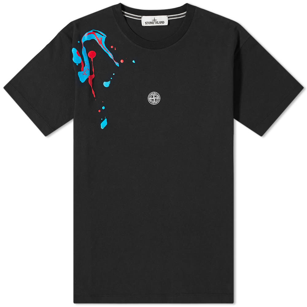 Stone Island Front Print Logo Tee Stone Island