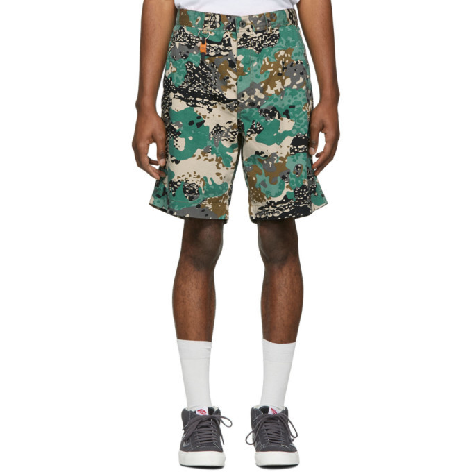 diesel camo shorts