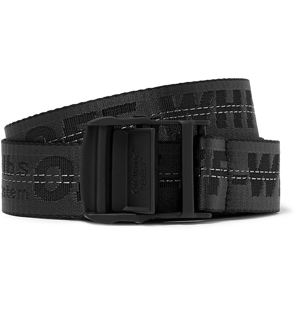 Off-White - 3.5cm Industrial Belt - Men - Black