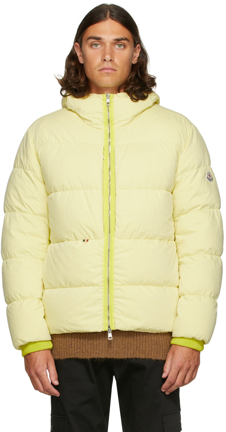 Moncler Yellow Paviot Jacket Moncler