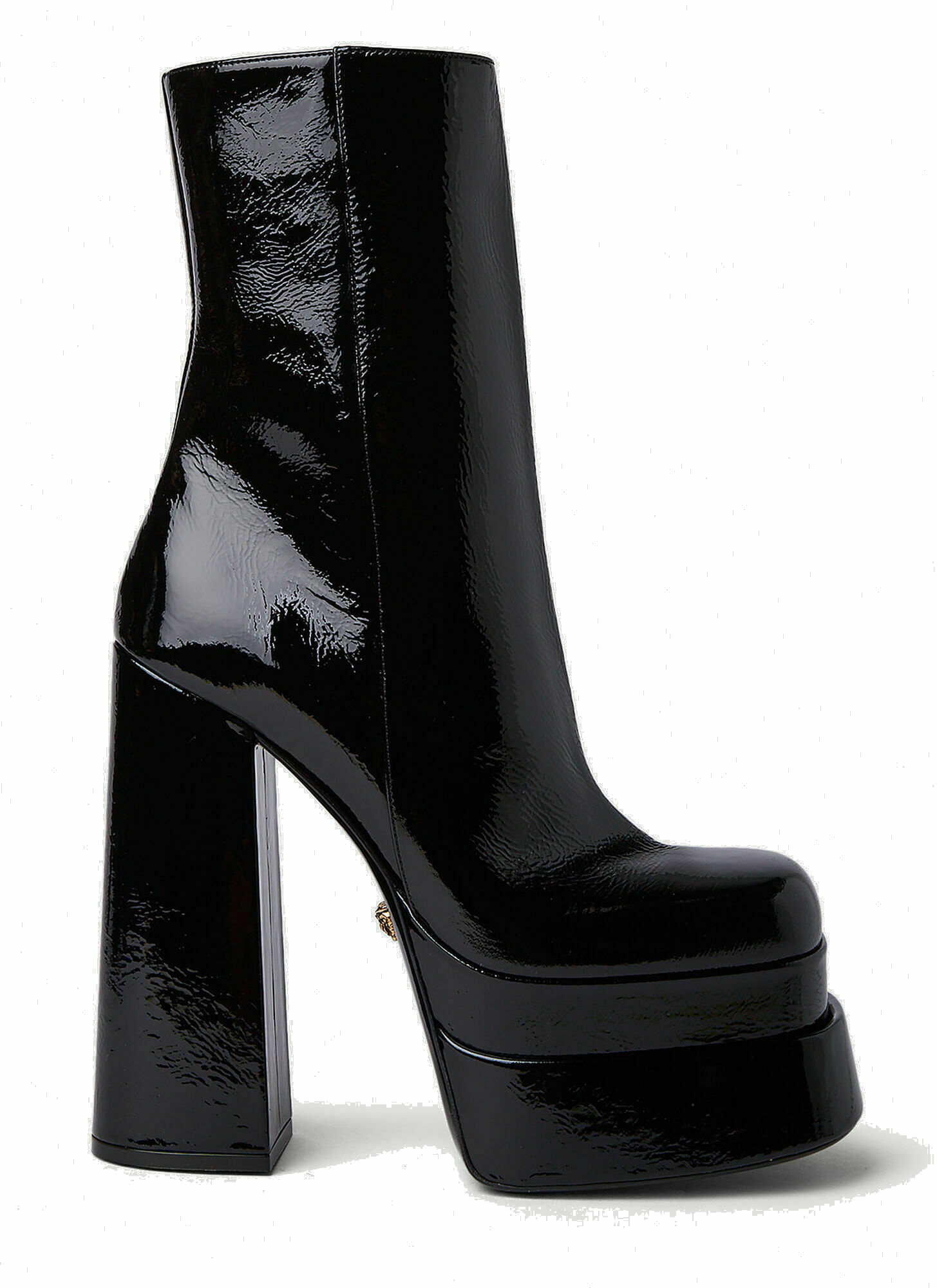 Photo: Aevitas Patent Platform Boots in Black