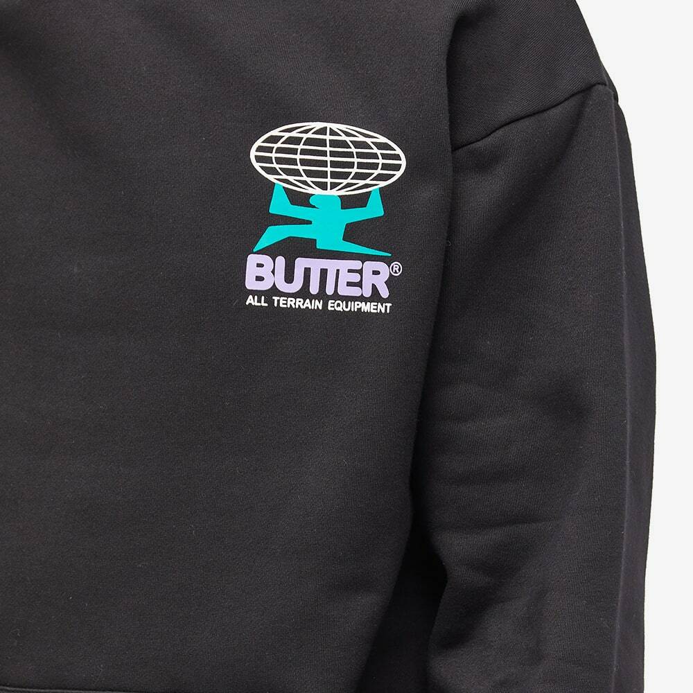 Butter Goods Men's All Terrain Hoody in Black Butter Goods